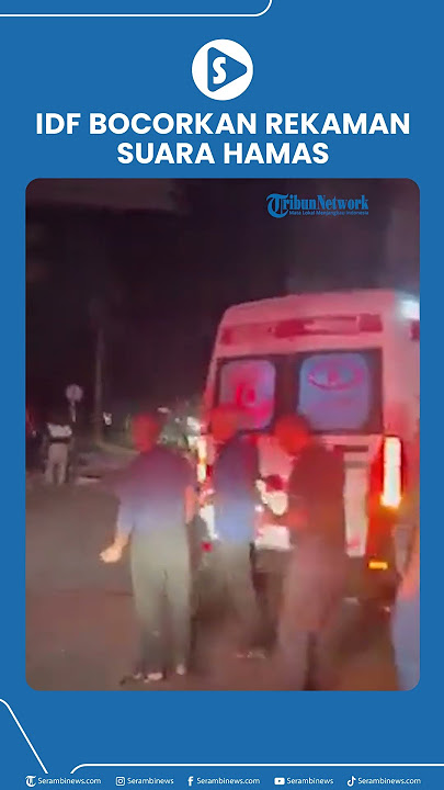 IDF Bocorkan Rekaman Suara Hamas