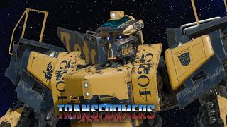 Transformers Arrival - Episode 4 - Railspike CGI Model UPDATE!