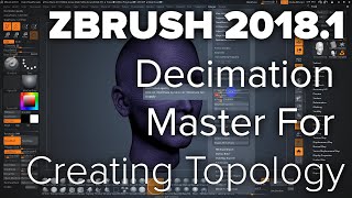 Celebrity 03.  Decimation Master For 3D Printing or Remeshing in external software Wealth