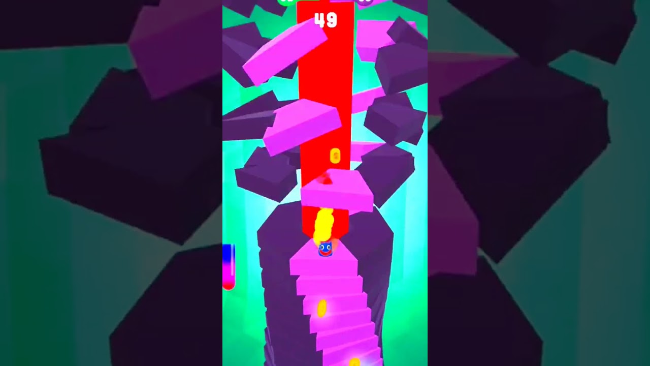 Drop Stack Ball Max Level - short video - 