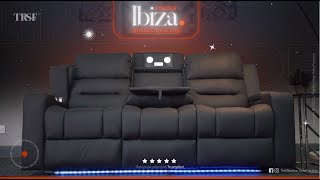 Looking For Hi-Tech Cinema Sofa? We got you ! Ibiza 3 Seater Cinema Sofa With Resilience Fabric