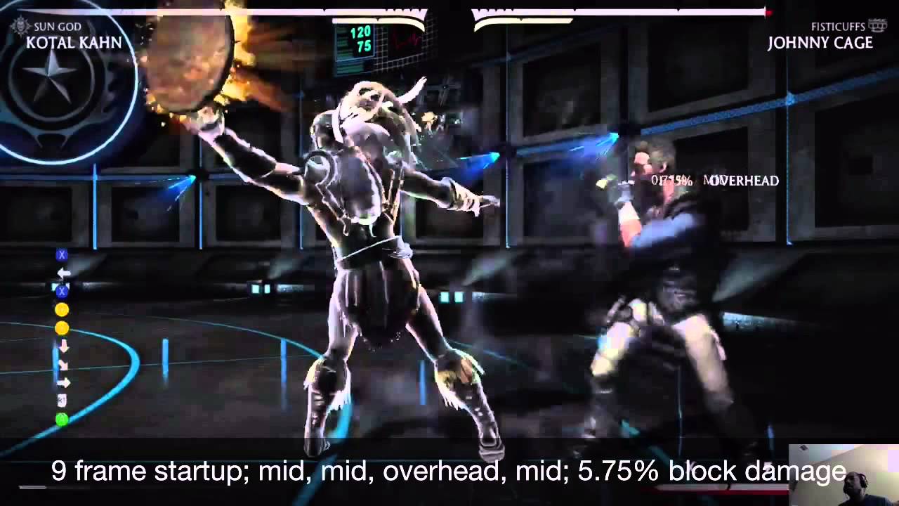 Mortal Kombat X Qwark's Kotal Kahn Block String Tutorial YouTube