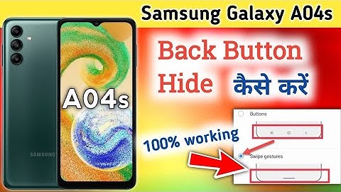 How to Change Navigation Buttons inSamsung Galaxy A04s,Samsung A04s Button setting,Samsung a04s