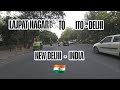 Lajpat Nagar To ITO New Delhi - India 🇮🇳 Real Street Life Feel In 4K