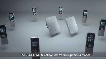 Yealink W80B IP DECT Multi Cell System