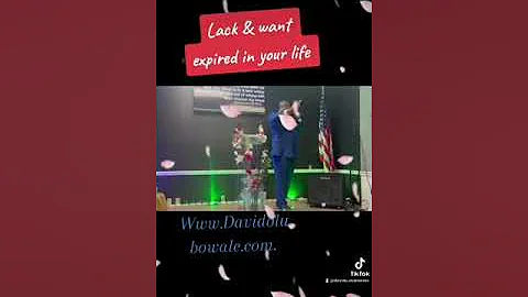 LACK EXPIRED  IN YOUR LIFE - DAVID OLUBOWALE