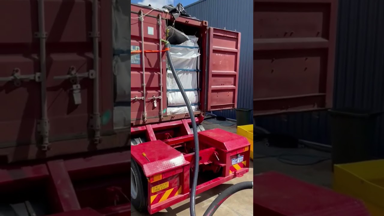 SV60-V2 is pumping granulated material in Western Australia #supavac #wa #australianmade #solidspump
