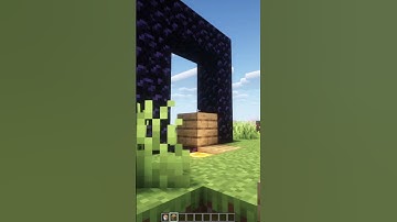 How to Light a Portal Without Flint and Steel #shorts