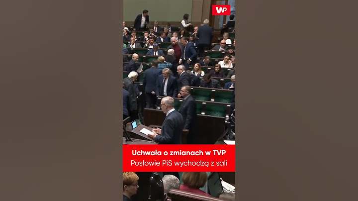 Uchwała o zmianach w TVP. Posłowie PiS wychodzą z sali #sejm #tvp #pis #kaczyński
