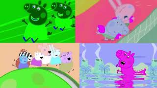 [PeppaFx] Dinosaur CHAOS, SLIDING, CRYING Compilation! 🦖😱😆