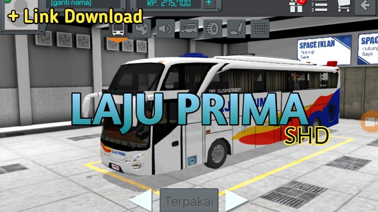 Livery Bussid Shd Laju Prima : Livery Bussid Kramat Djati ...