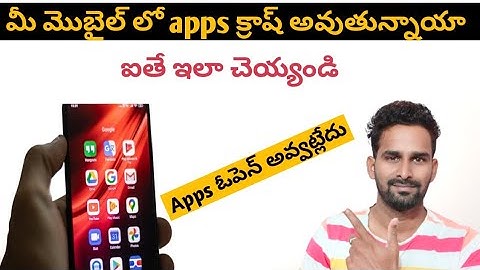 How to fix apps keep crashing in android mobile| Apps auto closing solution| Tech Shiva in Telugu