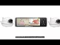 5 inch Video Baby Monitor with Two Camera and Audio, Night Vision, 4X Zoom, 1000ft Range 2