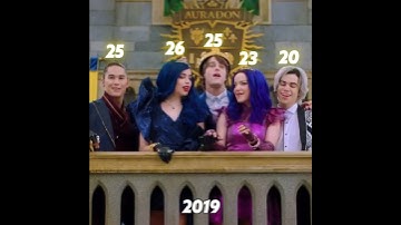 Thumbnail of Descendants Cast Through Time 😭 #fyp #emotional #descendants #cameronboyce #shorts