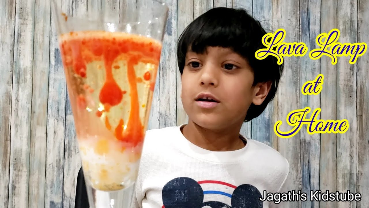 Lava Lamp How to make Lava Lamp at Home Baking Soda Vinegar
