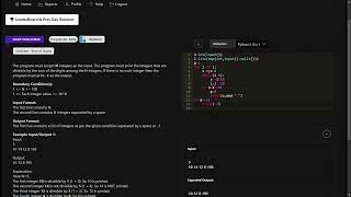 SKILLRACK | DAILY CHALLENGE || 16/10/2023 || DIVISIBLE- SUM OF DIGITS|| PROGRAM ID 9494 || PYTHON ||