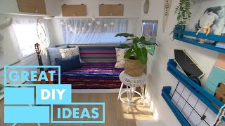 Extreme Caravan Makeover | DIY | Great Home Ideas