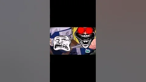 Minato vs kakashi-troll face Naruto | edit | #animeedit #anime #naruto #kakashi #minato #trollface