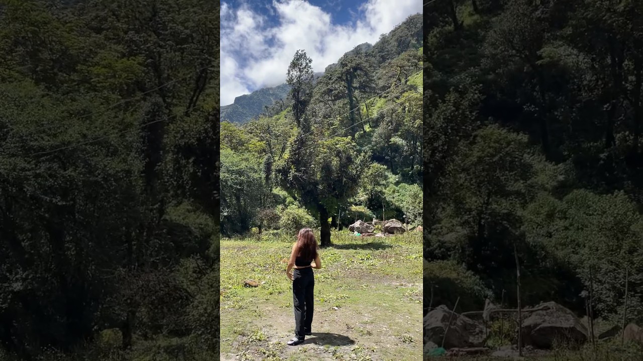 Dancing in hills #langtangvalley #nepal #tourism #tourismnepal #trekking #trip