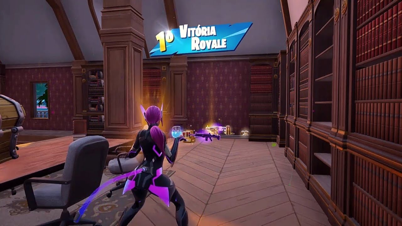 Fortnite (C7) - Void Walker Lynx - Blitz Royeale Victory