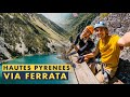 Insta360 One X2 | Via Ferrata in the French Pyréneés | Travel Vlog