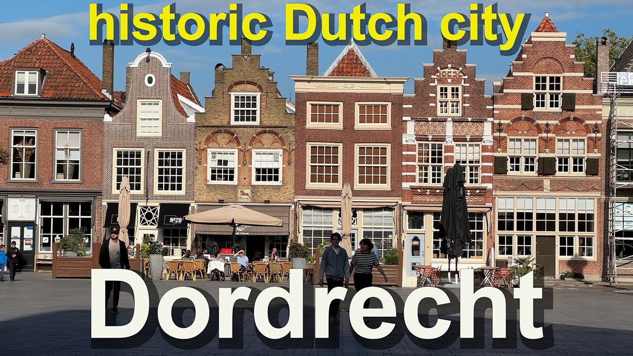 Dordrecht, Netherlands, a rich old Dutch city