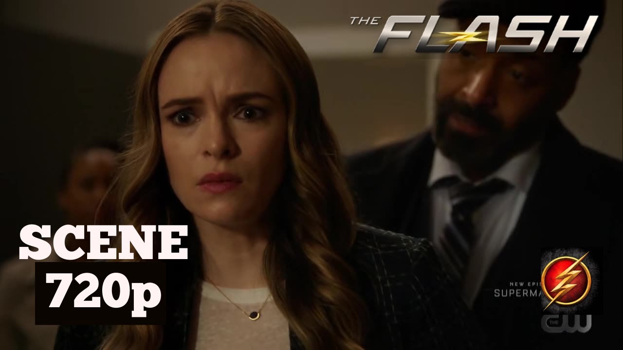 Joe arrests Catlin Snow Scene || The Flash S07E07