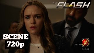 Joe Arrests Catlin Snow Scene The Flash S07E07