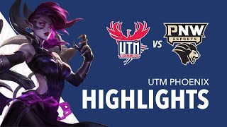 UTM Phoenix vs Purdue Gold - HIGHLIGHTS I NECC Games 2023-2024