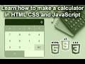 How to Make a Calculator in HTML, CSS, and JavaScript #ASMR #Coding