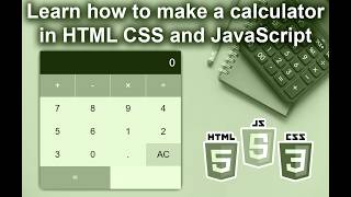 How to Make a Calculator in HTML, CSS, and JavaScript #ASMR #Coding