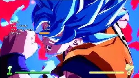 DRAGON BALL FighterZ: I learned Goku Blue