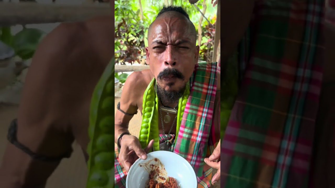 #แกงคั่วพริกไก่บ้าน น้ำชุป ปลาเค็ม ผักบ้านๆสดๆยวบ ยวบครับพี่น้อง มาๆ