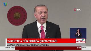 15 KENTTE 4 GÜN SOKAĞA ÇIKMA YASAĞI