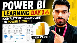 Power BI Day 3 🔥 Master Maps, Decomposition Tree & More | Learn Power BI from Scratch 2026