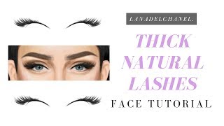 THICK NATURAL LASHES | Stardoll Face Tutorial | LanaDelChanel.