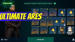 Hank's Drifting Shipyard! Ultimate Ares | War Robots Gameplay
