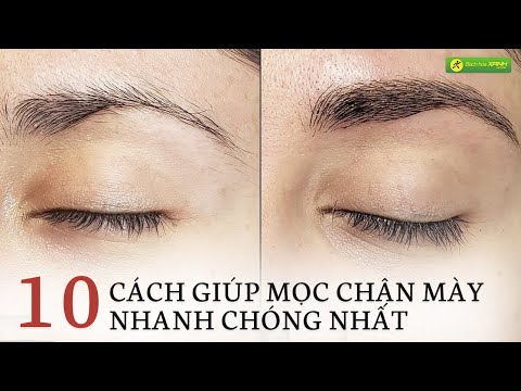 Video: 3 cách để lông mày mỏng