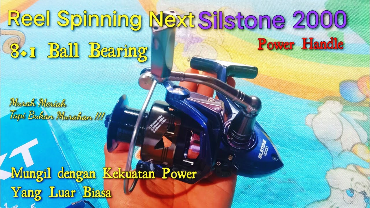 Review Reel Spinning Next Silstone 2000~Reel Mungil Power Besar