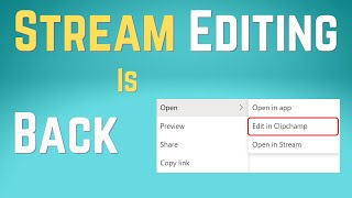 How to use Clipchamp to Edit Steam on SharePoint Videos