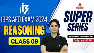 IBPS AFO Reasoning Classes #8 | IBPS AFO Prelims Preparation | By Neelam Gahlot