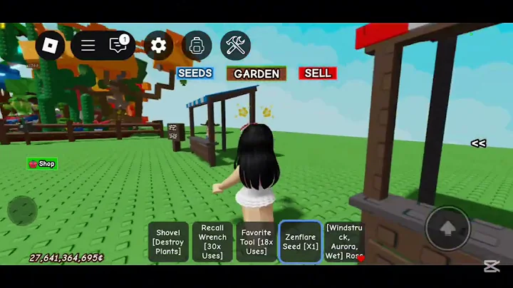 SPENDING ROBUX for the MOST OP ZEN GARDEN in GROW A GARDEN *SCAMMED* 