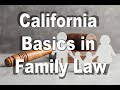 Family Law Basics, Diana Romanovska, Family Law Attorney in San Francisco, California