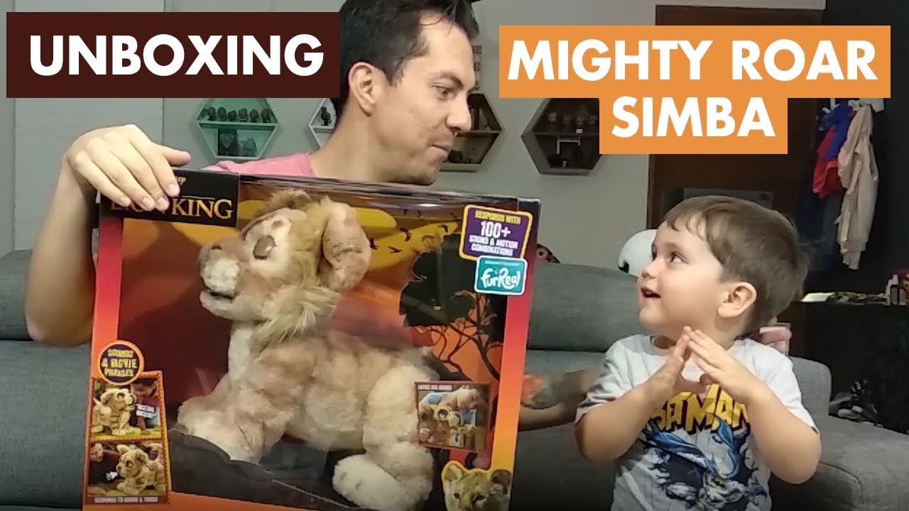 UNBOXING / REVIEW: Mighty Roar Simba - Peluche Interactivo de Hasbro