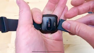 how to change the strap on fitbit versa 2