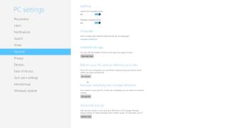 Windows 8 Basics: Change PC Settings
