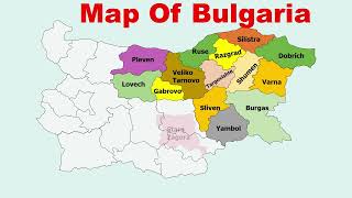 Map of Bulgaria | Bulgaria Map | Europe Bulgaria Map