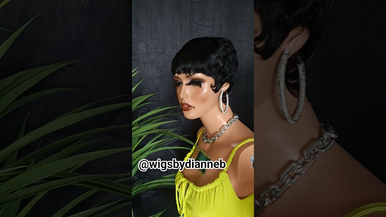 The Is Our Newest Design Called BMW Pixie Wig For More Info See Bio Pixiewigs Glueless