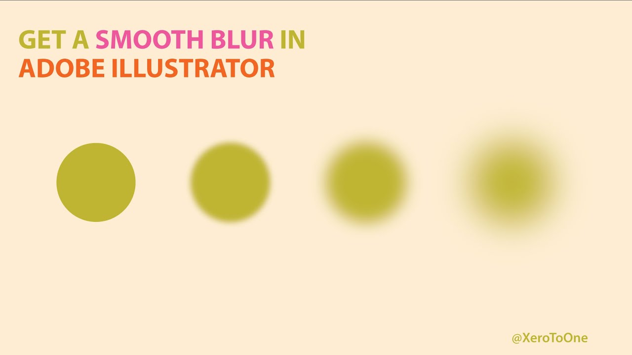 How To Make Blur In Illustrator Complete Tutorial 2021 SMOOTH BLUR How To Make Blur In Illustrator Complete Tutorial 2021 SMOOTH BLUR