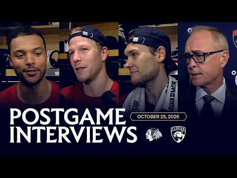 Postgame Reaction at Chicago | 10.25.26